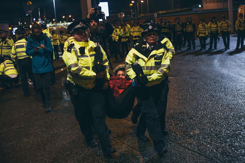 Police Arrest Activist At Fish Market Protest
